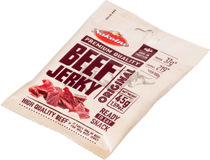 Žāvēta, karsti kūpināta liellopu gaļas uzkoda 45 g Beef Jerky